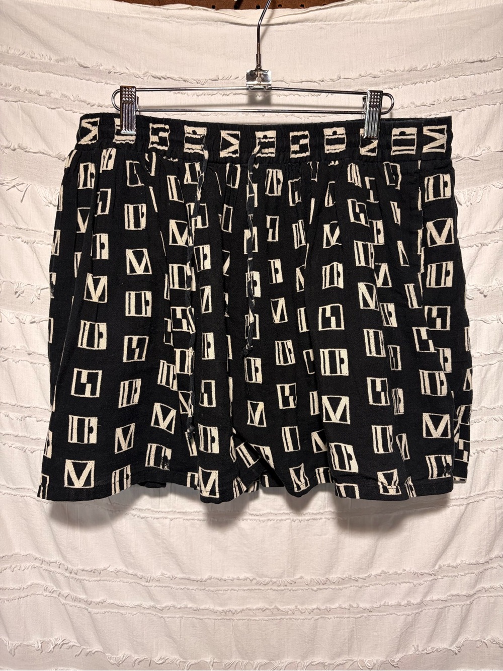Madewell geometric print skirt